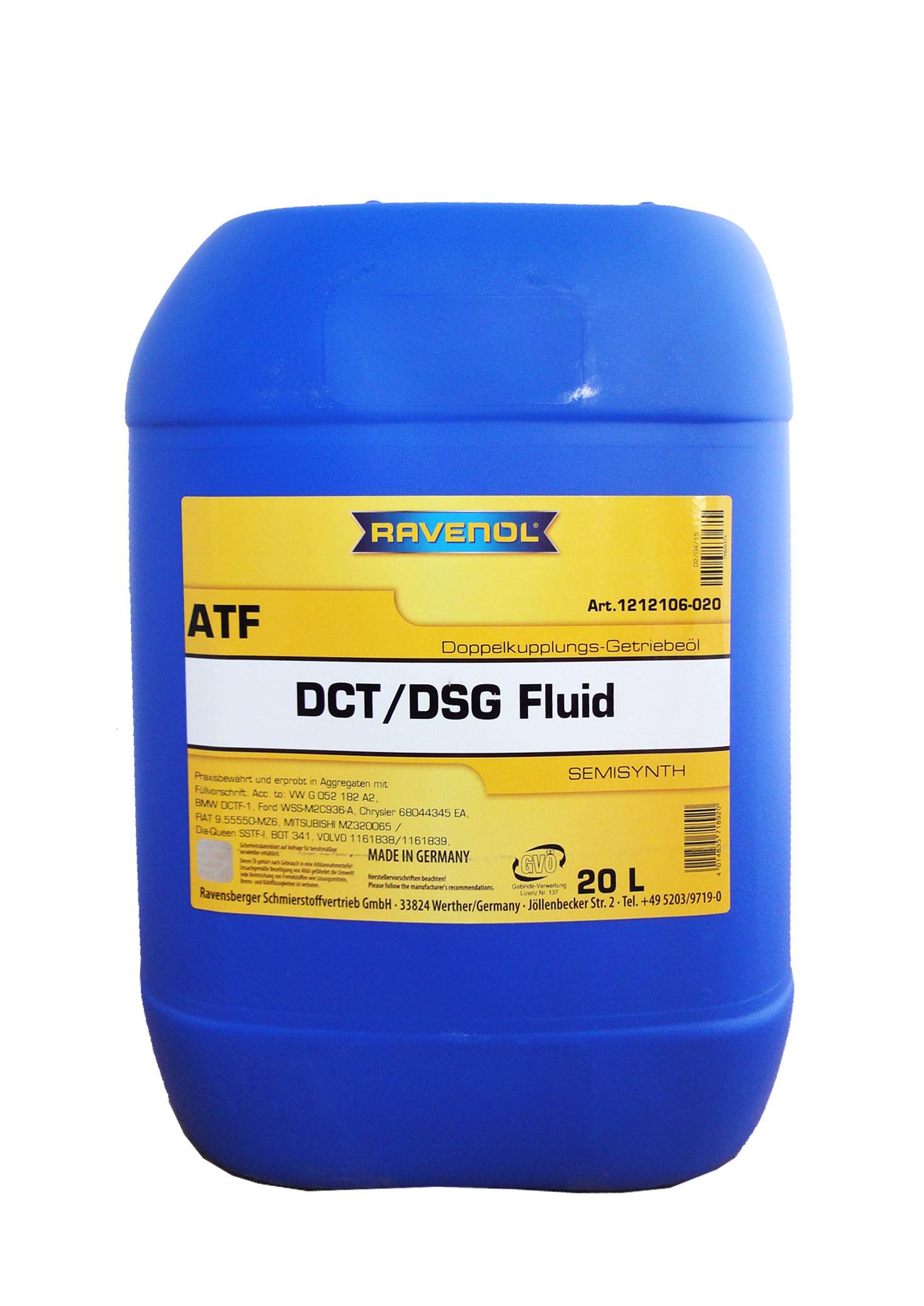 RAVENOL DCT/DSG Getriebe Fluid