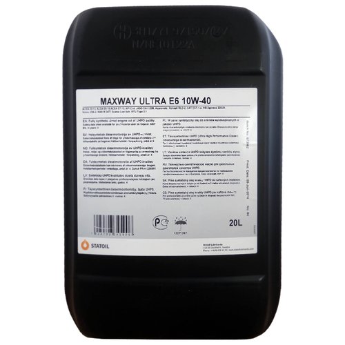 STATOIL MaxWay Ultra E6 10W-40